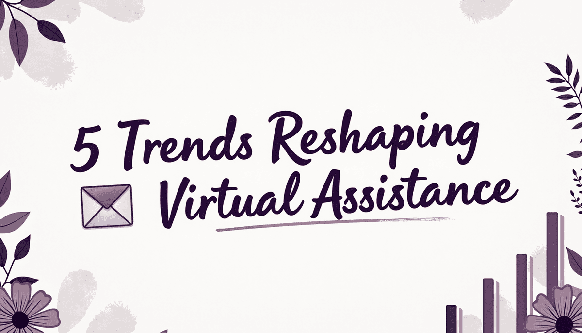 Cover for blog '5 Trends Reshaping Virtual Assistance in 2024'