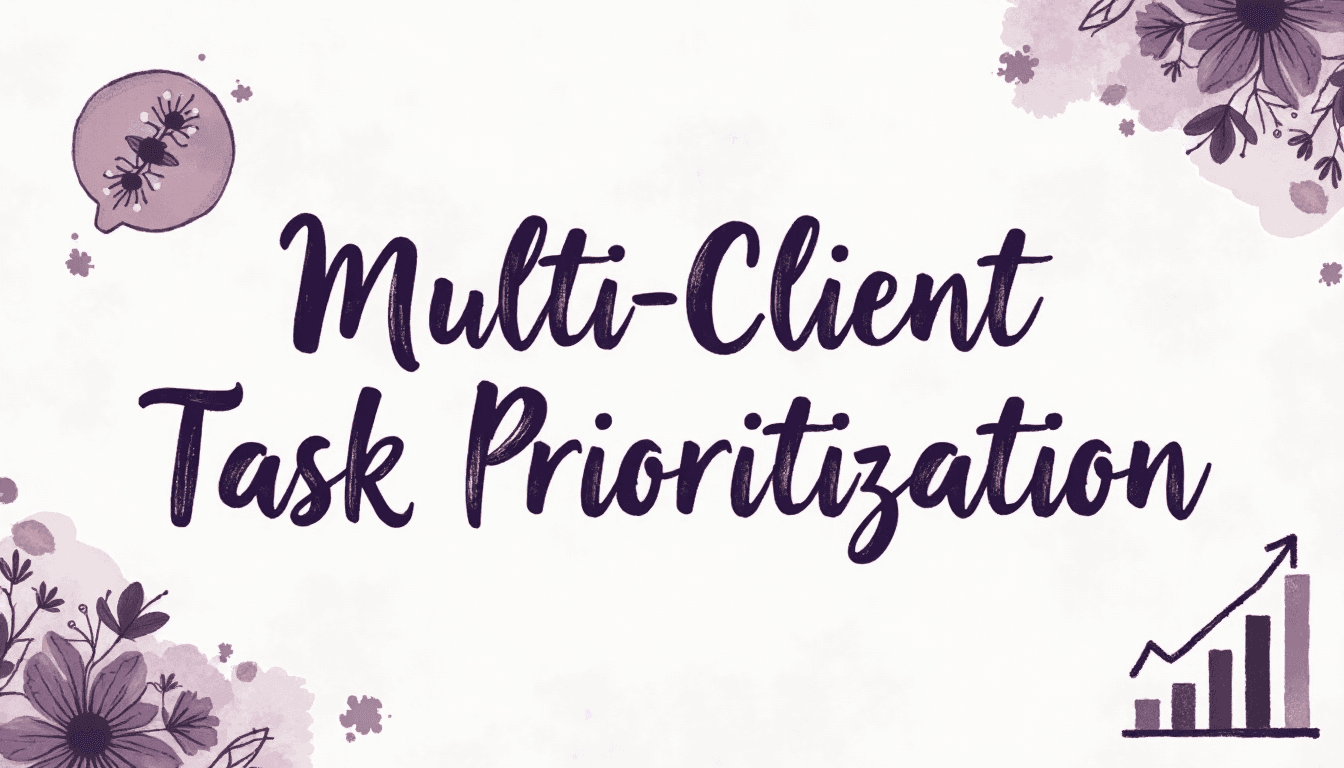 Master Multi-Client Task Prioritization: A VA's Growth Guide