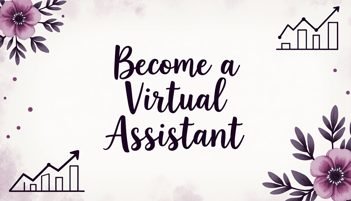 Cover for blog 'Become a Virtual Assistant'