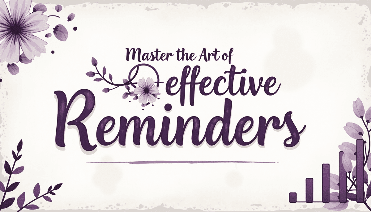 Cover for blog 'Master the Art of Effective Reminders for Virtual Assistants'