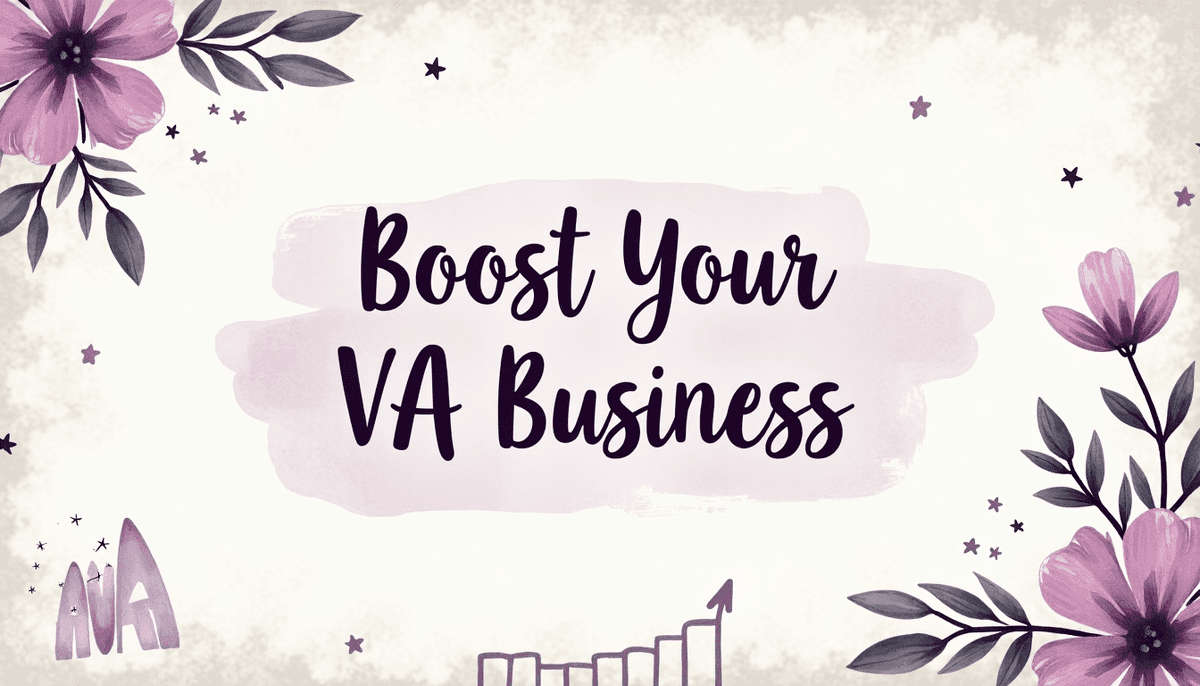 Cover for blog 'Boost Your VA Business'