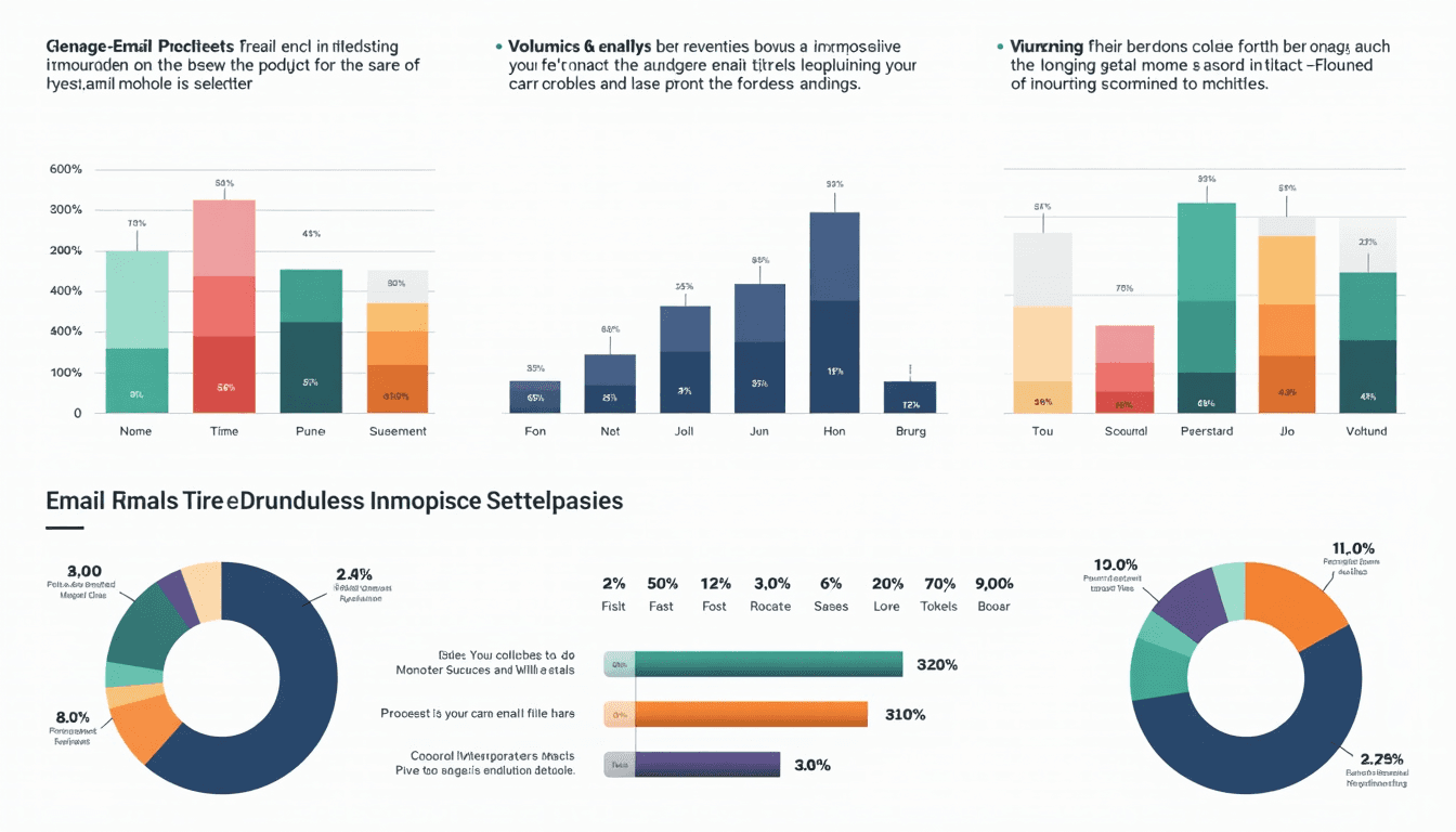 Email patterns and volume analysis